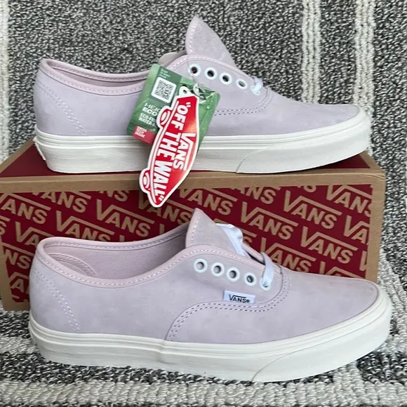 Vans Authentic Pig Suede Orchid Winter White WMNS