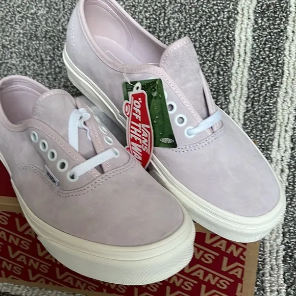 Vans Authentic Pig Suede Orchid Winter White WMNS