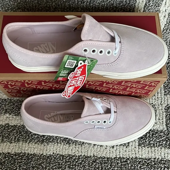 Vans Authentic Pig Suede Orchid Winter White WMNS