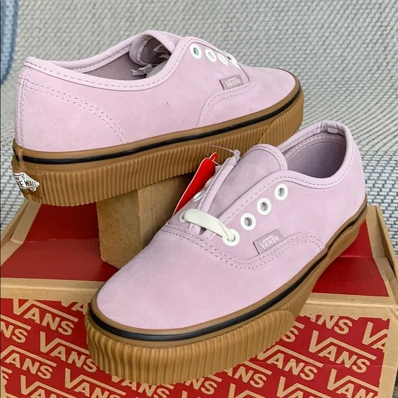 VANS AUTHENTIC SUEDE VIOLET ICE/EMBOSS WMNS