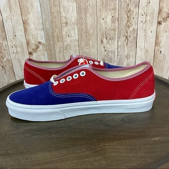 Vans Authentic Sunshine Multi/True White Sneakers Size 9.5 Men