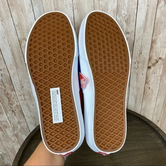 Vans Authentic Sunshine Multi/True White Sneakers Size 9.5 Men