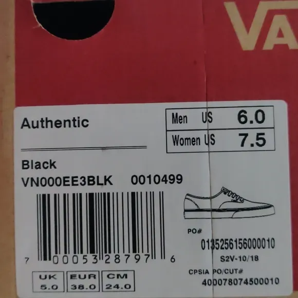 Vans Authentic