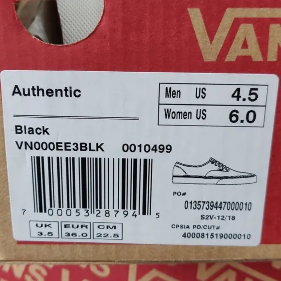Vans Authentic