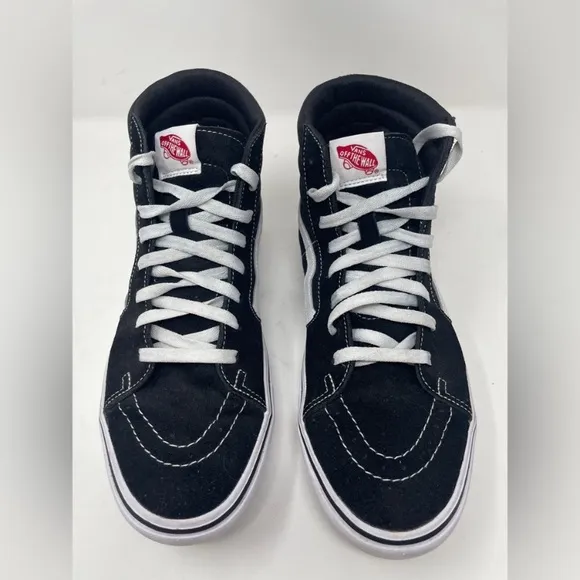 Vans Black Classic Sneakers with Canvas Upper and Rubber Sole