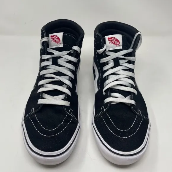 Vans Black Classic Sneakers with Canvas Upper and Rubber Sole