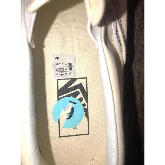 Vans Classic‎ Slip On (Gum Block) Classic White Gum Men's 6 W 7.5 38 Shoes NEW