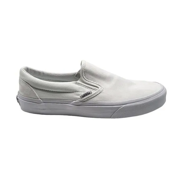 Vans Classic Slip On VN000EYEX1 Wom Shoes Sneakers White Skate Size 8.5