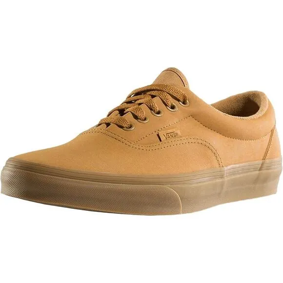 VANS Era Vansbuck Light Gum/Mono Women's Size 6 Brown Wheat Skate Shoes