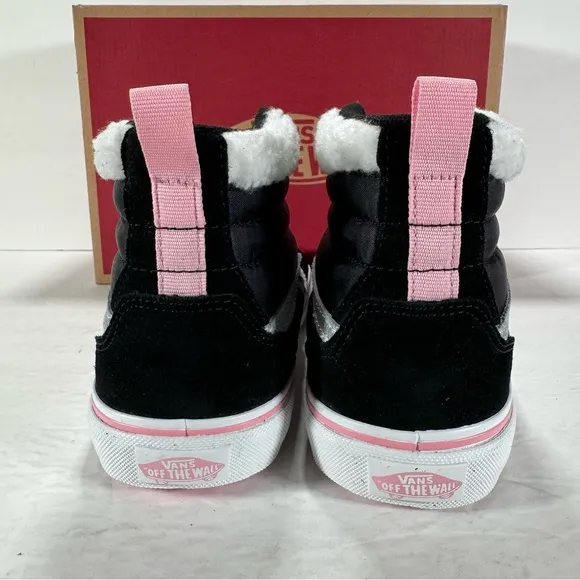 Vans Filmore Hi VansGuard Black White Pink Sneakers Women Size 7.5