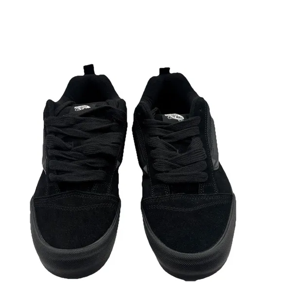 Vans Knu Skool Shoes - Black/Black - Size 10.5 - Skateboarding, Y2K - New In Box