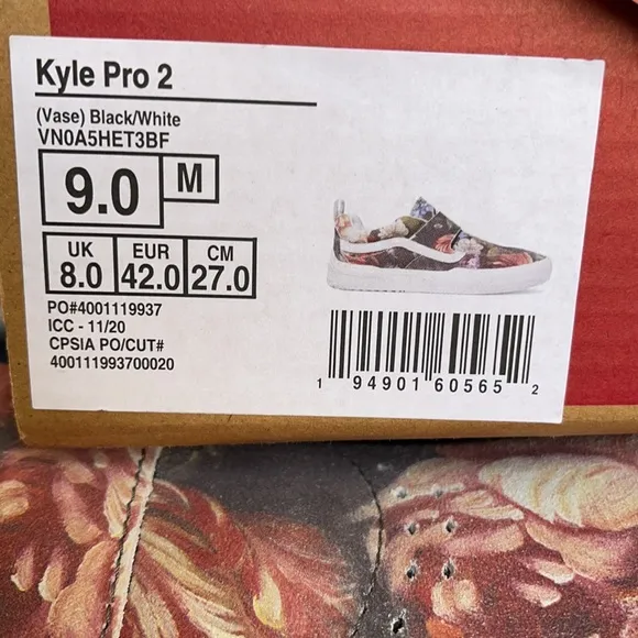 Vans Kyle Pro 2 Vase Black/White WMNS