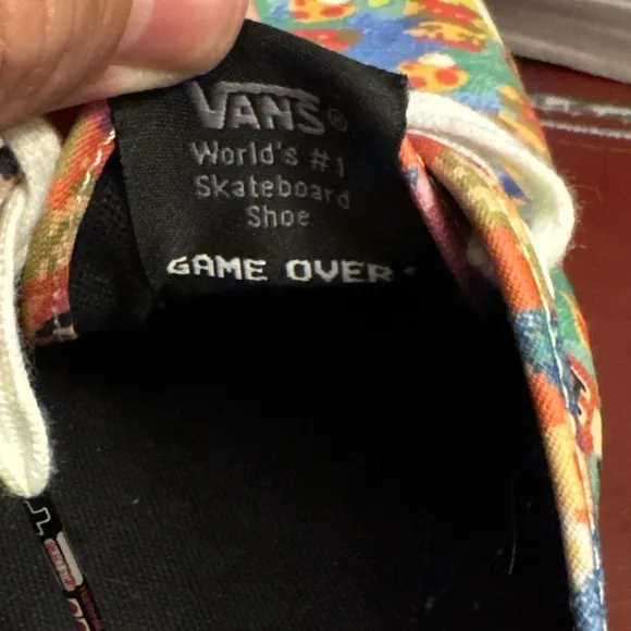 Vans Limited Edition Super Mario Shoes - Multicolor