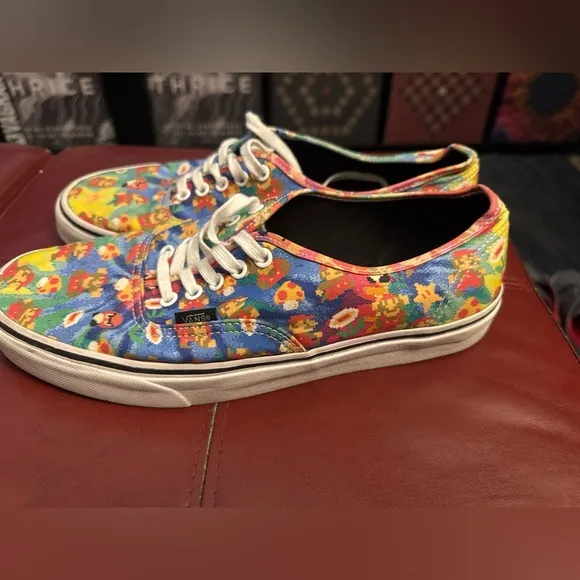Vans Limited Edition Super Mario Shoes - Multicolor
