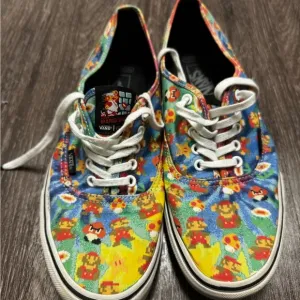 Vans Limited Edition Super Mario Shoes - Multicolor