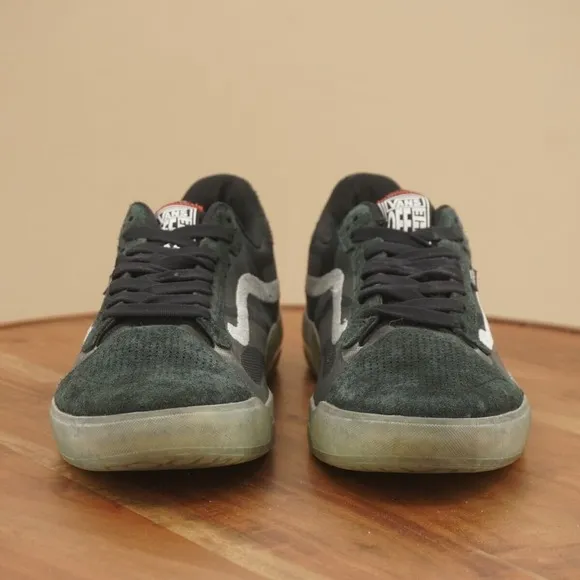 Vans Mens EVDNT Ultimate Waffle Skate Sneakers Size 11  Black Perf Suede
