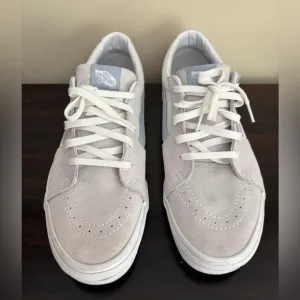 Vans Men's Gray Suede Sneakers