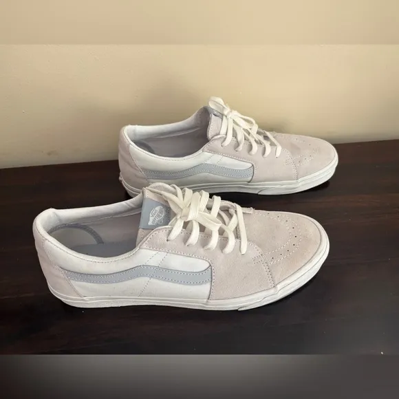 Vans Men's Gray Suede Sneakers