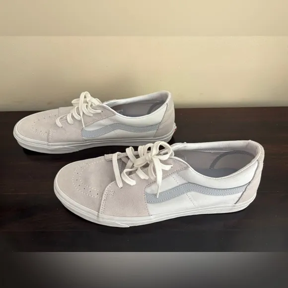Vans Men's Gray Suede Sneakers