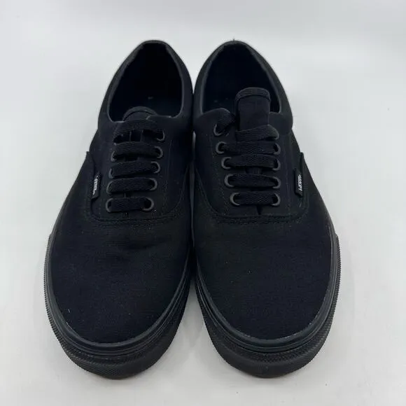 Vans Off The Wall Era Low Top Skate Shoes Triple Black Unisex US M7/W8.5 EU 39