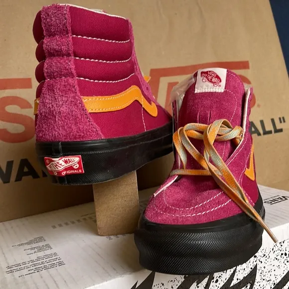 Vans Og Sk8-Hi Lx Heiry Suede Cerise/Apricot WMNS