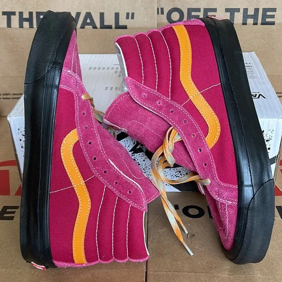 Vans Og Sk8-Hi Lx Heiry Suede Cerise/Apricot WMNS