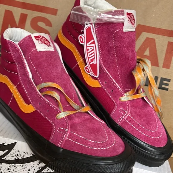 Vans Og Sk8-Hi Lx Heiry Suede Cerise/Apricot WMNS