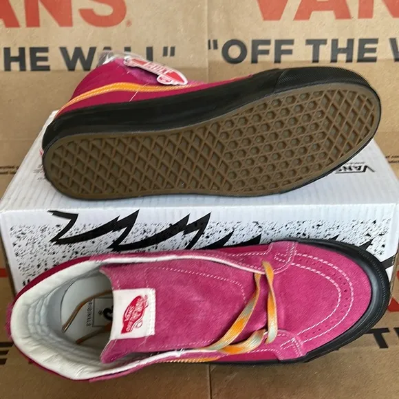Vans Og Sk8-Hi Lx Heiry Suede Cerise/Apricot WMNS