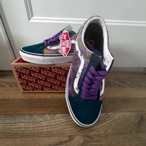 Vans Old Skool Acid Prep Plaid Sneakers