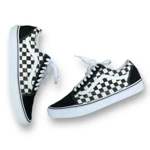 Vans Old Skool Checkerboard Classic Skate Shoes Size 11