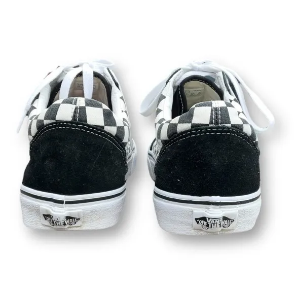 Vans Old Skool Checkerboard Classic Skate Shoes Size 11