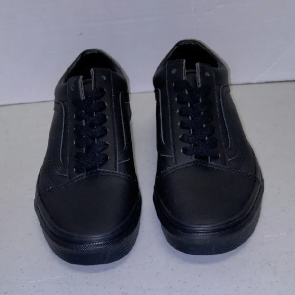 Vans Old Skool Classic Tumble black leather