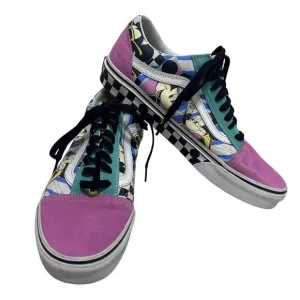 Vans Old Skool Disney 80s Mickey Mouse Limited Edition Sneaker 6.5 Suede Pastel