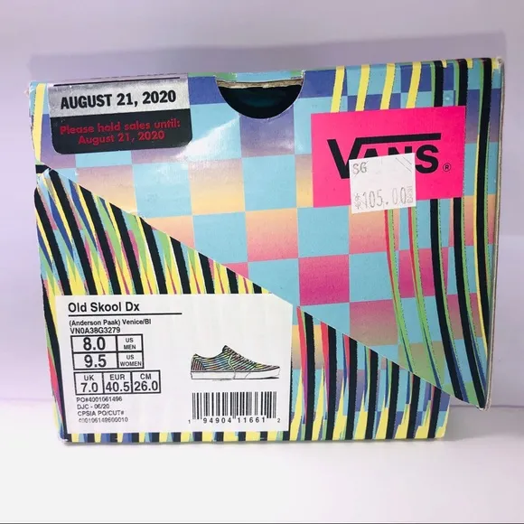 VANS Old Skool DX Anderson Paak  Multicolor Shoes