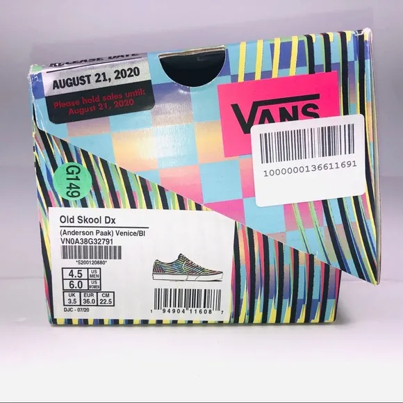 VANS Old Skool DX Anderson Paak  Multicolor Shoes