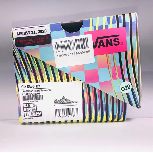 VANS Old Skool DX Anderson Paak  Multicolor Shoes