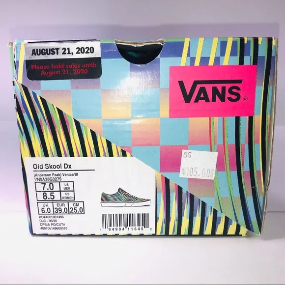 VANS Old Skool DX Anderson Paak  Multicolor Shoes