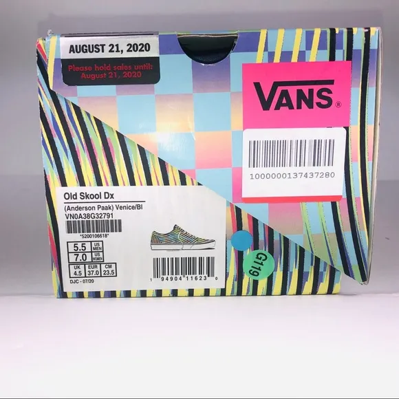 VANS Old Skool DX Anderson Paak  Multicolor Shoes
