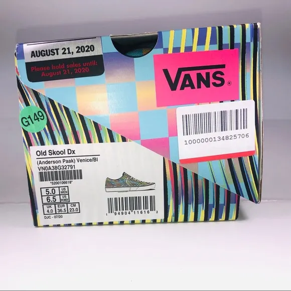 VANS Old Skool DX Anderson Paak  Multicolor Shoes