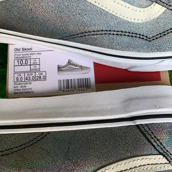 VANS OLD SKOOL PRISM SUEDE BLACK/TRUE WHITE WMNS