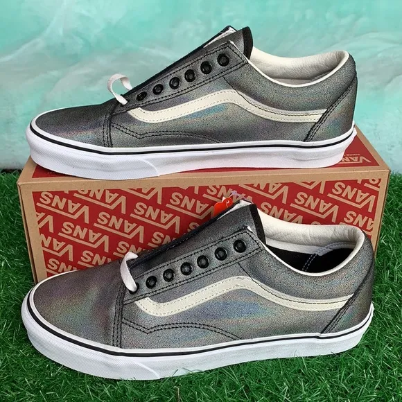VANS OLD SKOOL PRISM SUEDE BLACK/TRUE WHITE WMNS