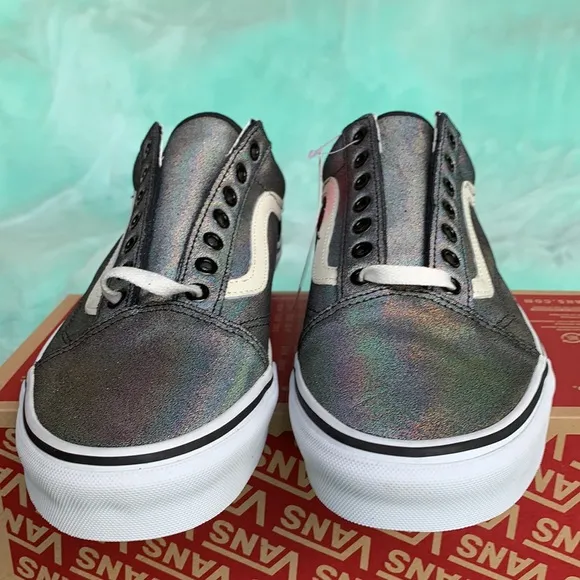 VANS OLD SKOOL PRISM SUEDE BLACK/TRUE WHITE WMNS