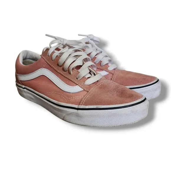 Vans Old Skool Rosette/White Suede Sneakers