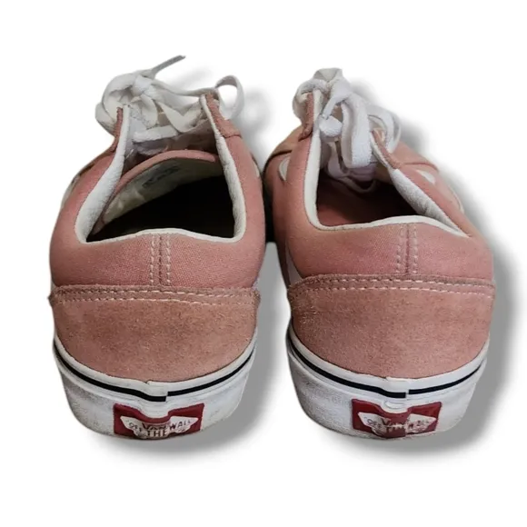 Vans Old Skool Rosette/White Suede Sneakers