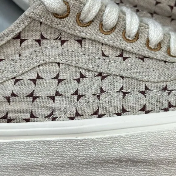 VANS Old Skool Tapered 'Eco Theory Checkerboard Port' Size 9.5