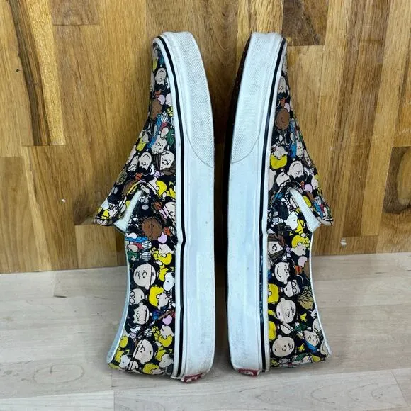Vans Peanuts, Charlie Brown Classic Slip On Sneaker 8