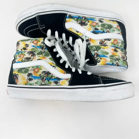 Vans SK8-Hi Aloha High Top Suede Sneakers