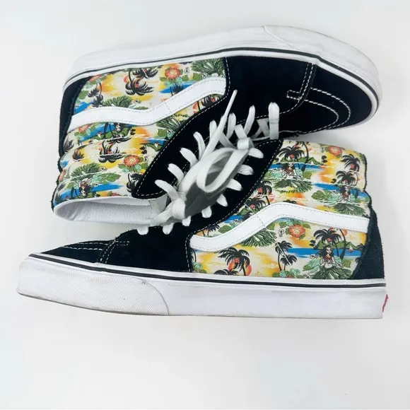 Vans SK8-Hi Aloha High Top Suede Sneakers