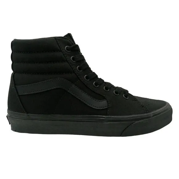 VANS SK8-Hi Black/ Black Skate Shoes Mens 5 | Women's 7 Sneakers VN-000TS9BJ4