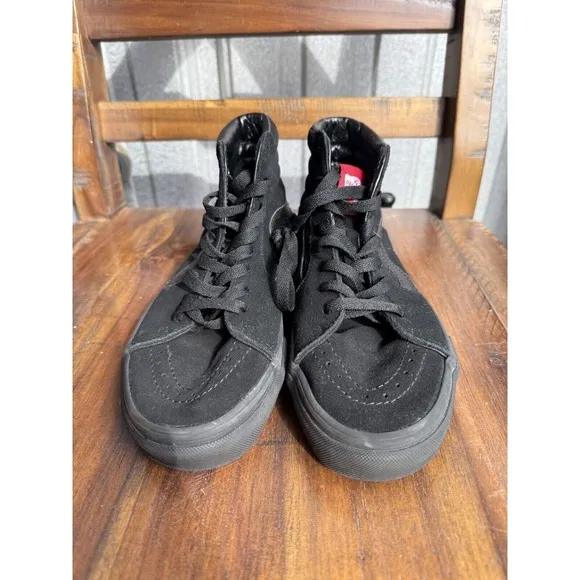 VANS SK8-Hi Black/ Black Skate Shoes Mens 5 | Women's 7 Sneakers VN-000TS9BJ4